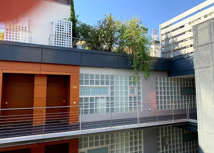 Loft con terraza, parking y piscina en verano-sebcan